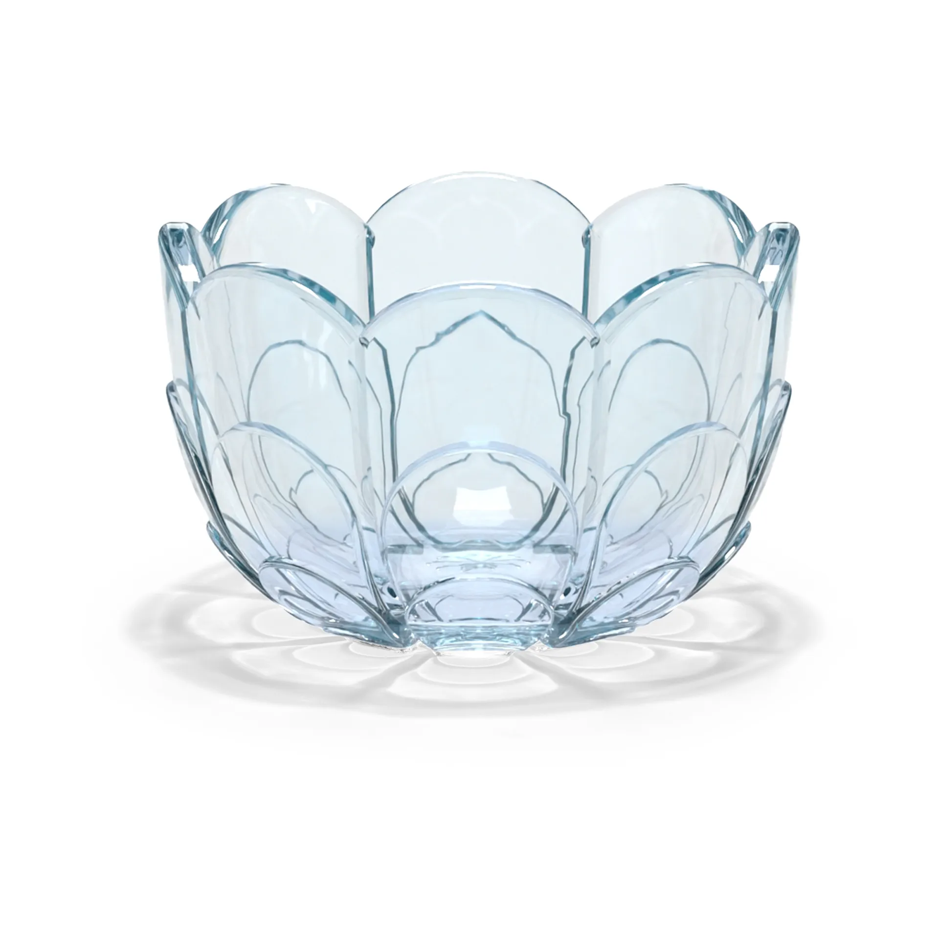 Lily portacandele Ø7 cm, Iris blu Holmegaard