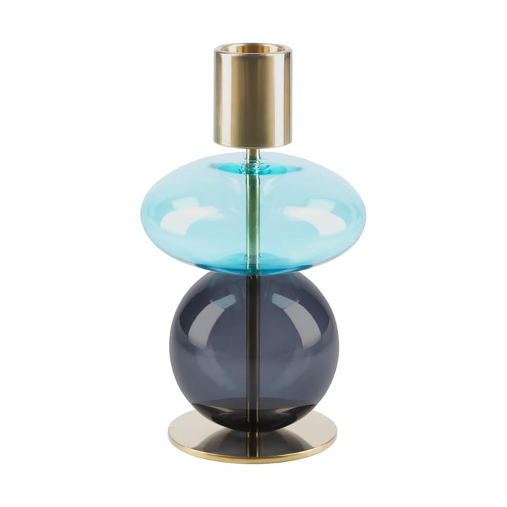 Portacandela Bubble 14 cm - Blu-smoke - Holmegaard