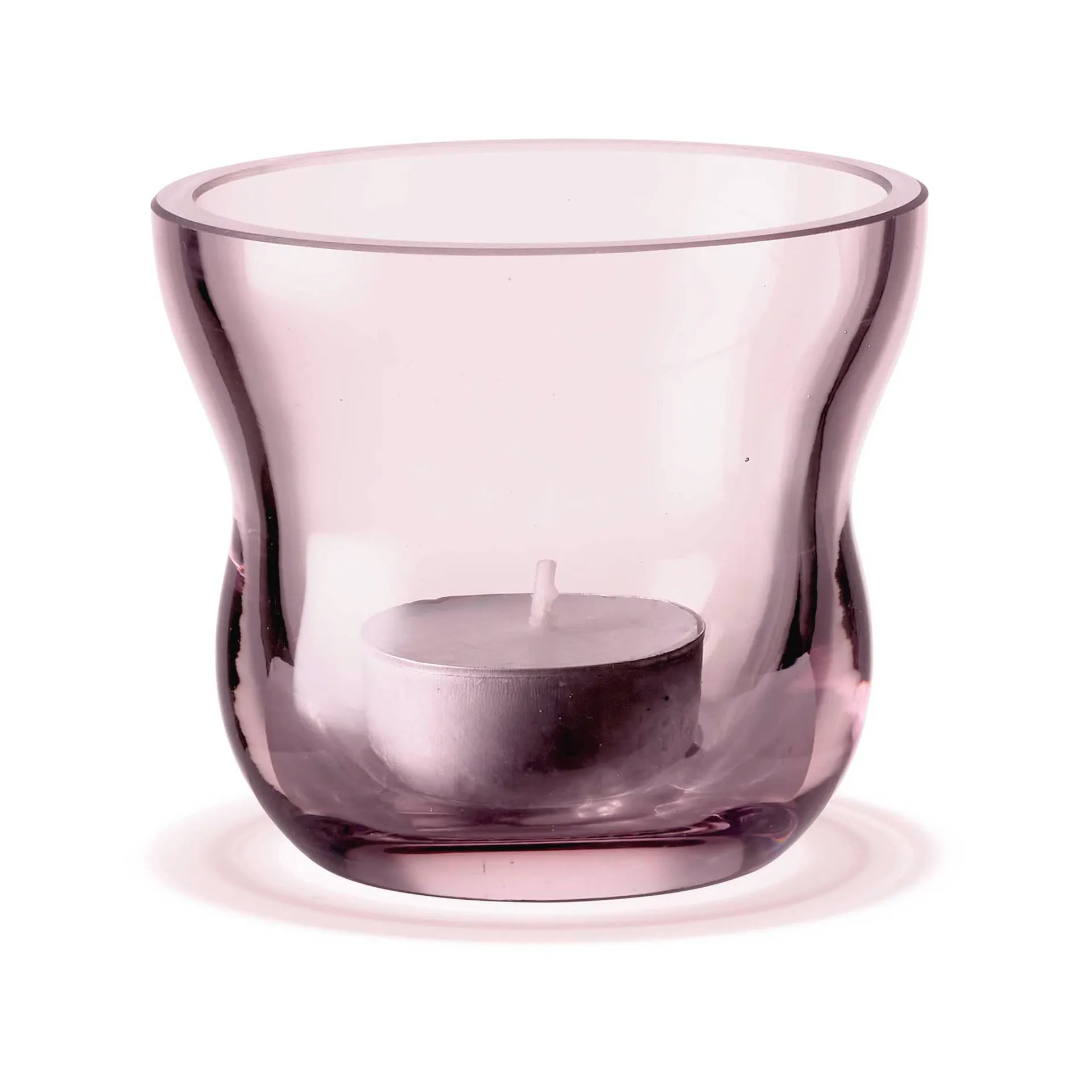 Portacandela Calabas 7,5 cm, Borgogna Holmegaard