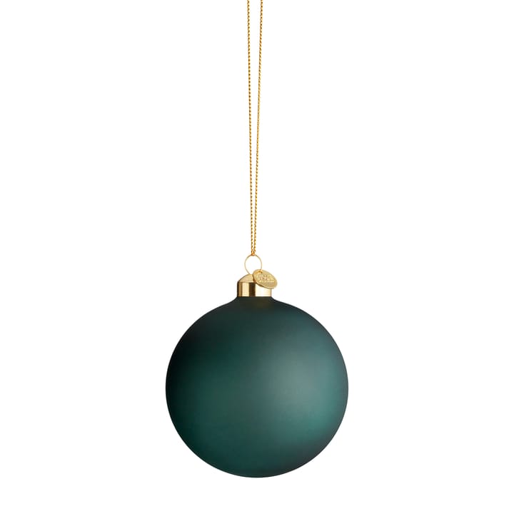 Sfera di Natale Souvenir Ø 8 cm - Verde scuro - Holmegaard