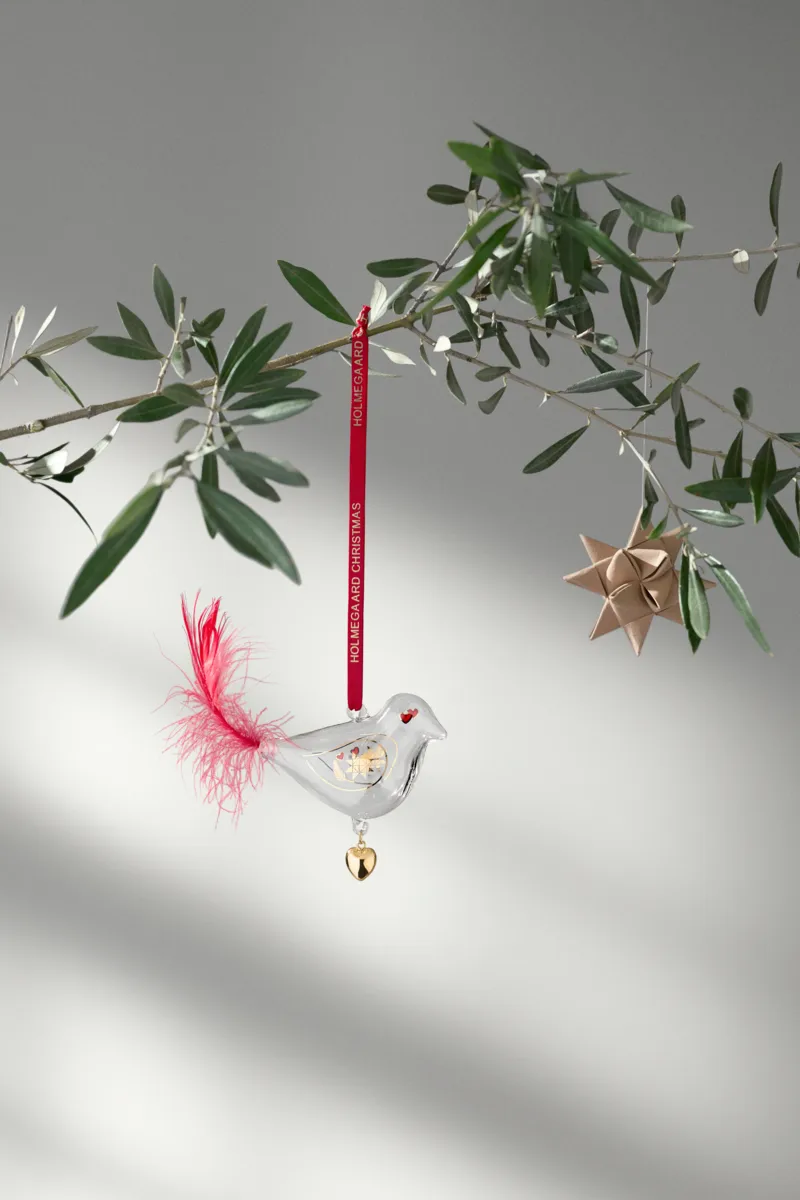 Uccello natalizio dell'anno Holmegaard Christmas, 2024 Holmegaard