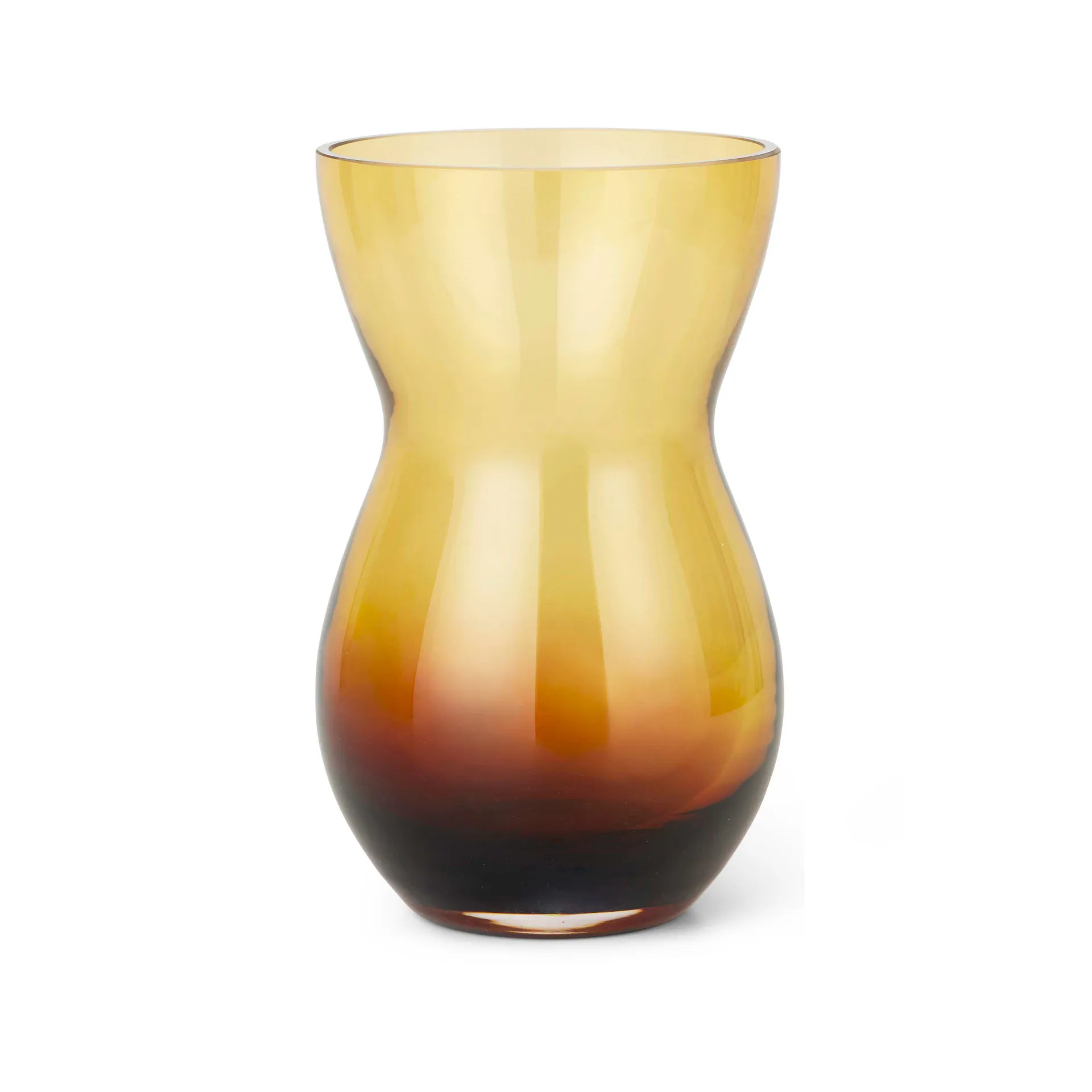 Vaso Calabas 21 cm, Borgogna, ambra Holmegaard