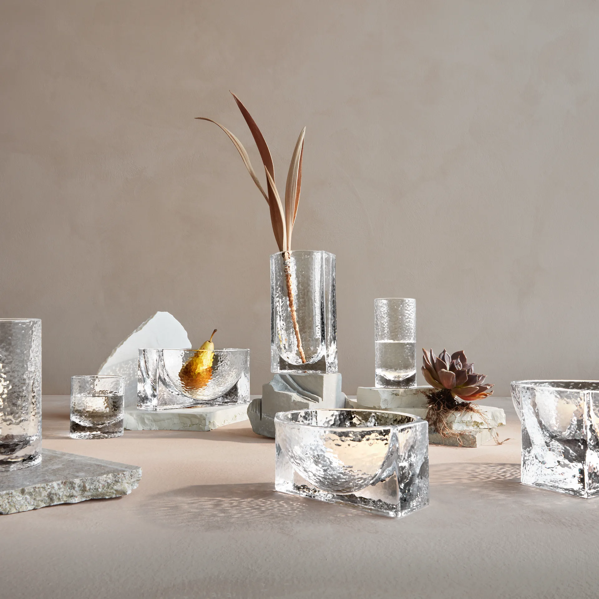 Vaso Forma 20 cm, Trasparente Holmegaard