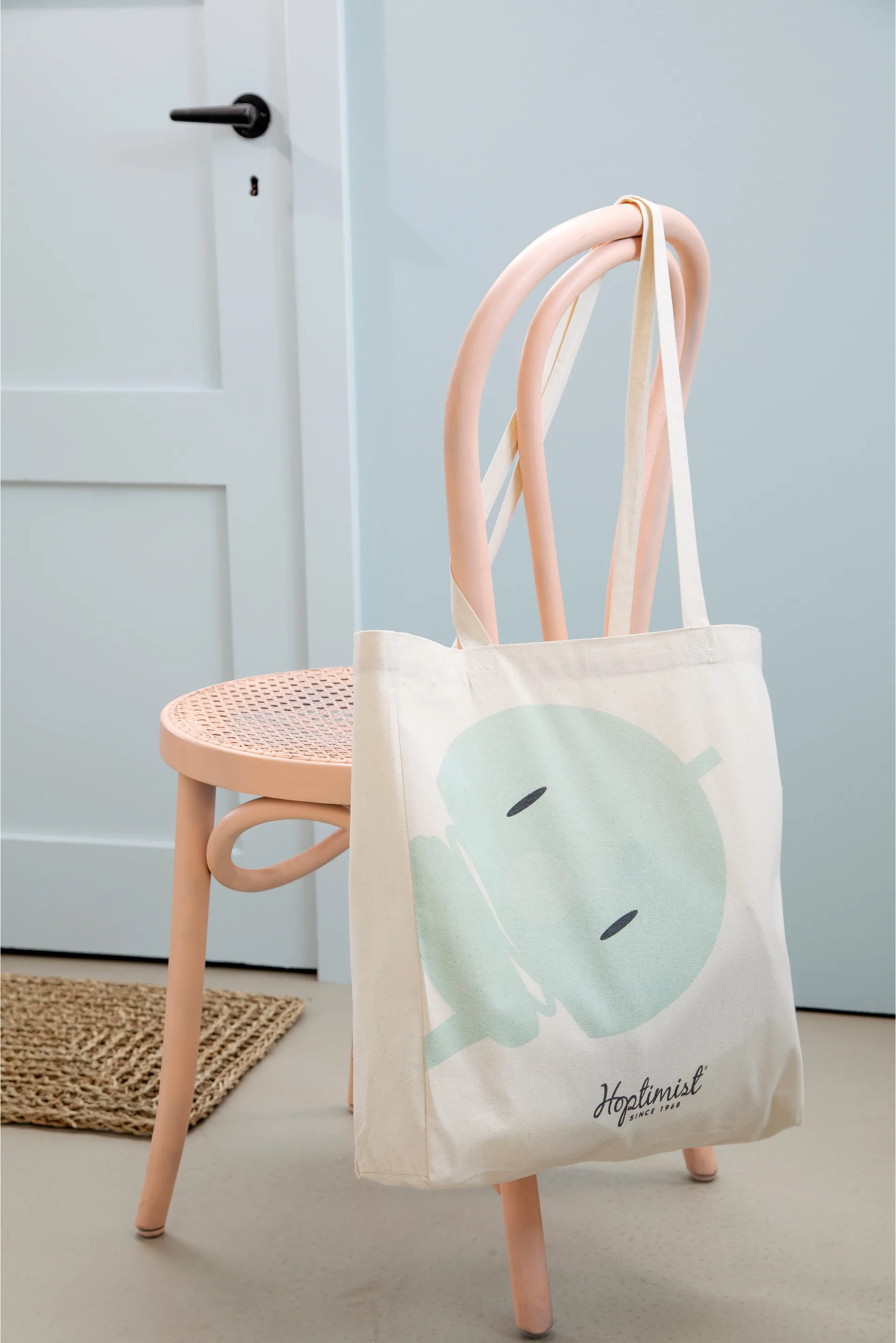 Borsa shopper in tessuto Hoptimist, Blu Hoptimist