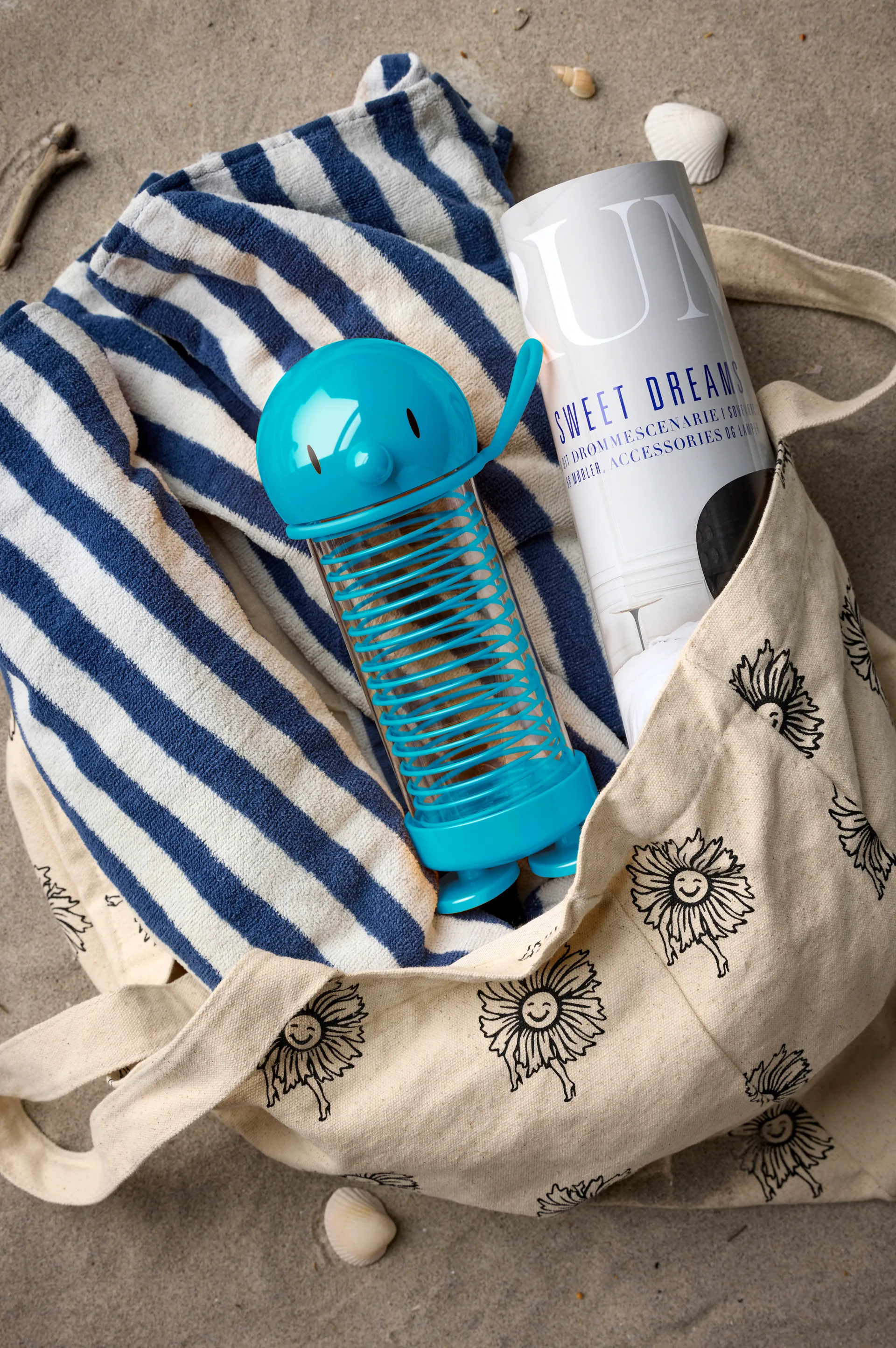 Bumble borraccia, turchese, 0,4 L Hoptimist