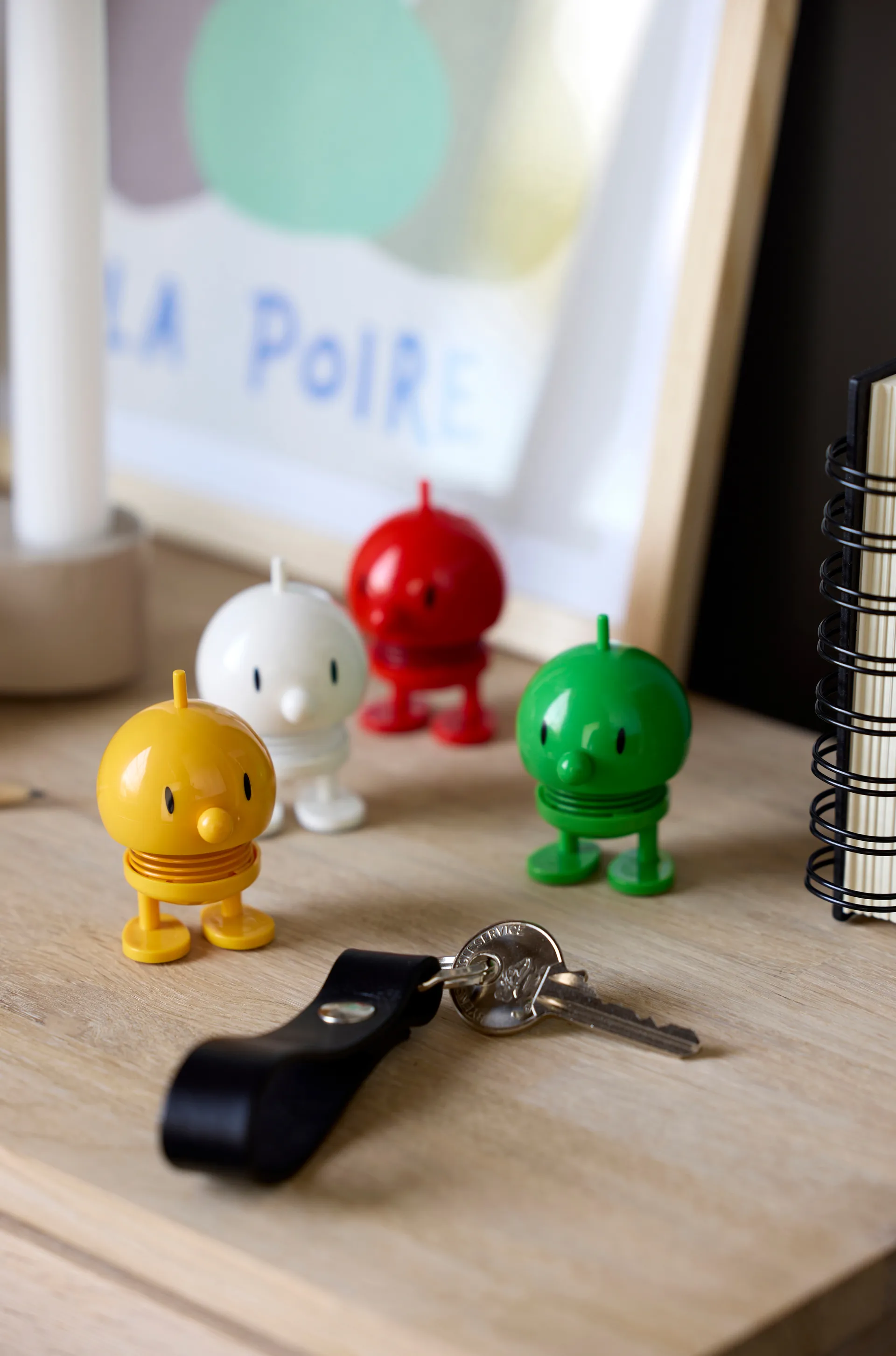 Hoptimist Bumble figur XS, giallo Hoptimist