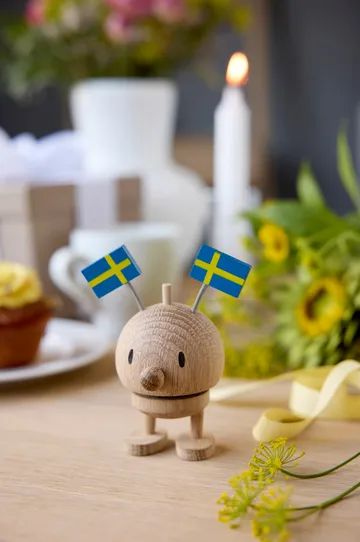 Hoptimist Celebration Bumble figurina - S, rovere naturale, Svezia - Hoptimist