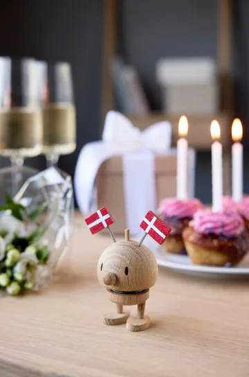 Hoptimist Celebration Bumble figurina - S, rovere naturale - Hoptimist