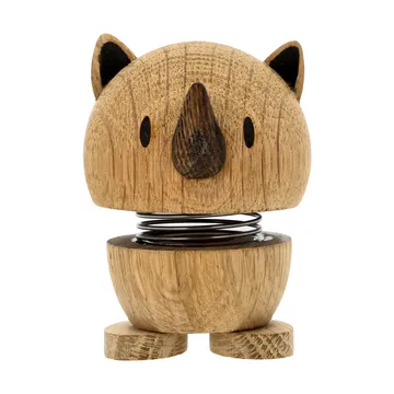 Hoptimist figur S - Rhino, rovere - Hoptimist