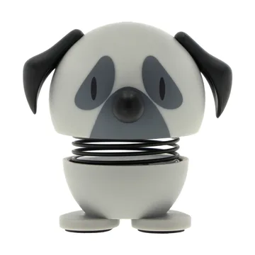 Hoptimist figur XS - Pug, grigio - Hoptimist