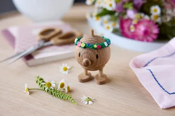 Hoptimist Flower Bumble figurina S - rovere - Hoptimist