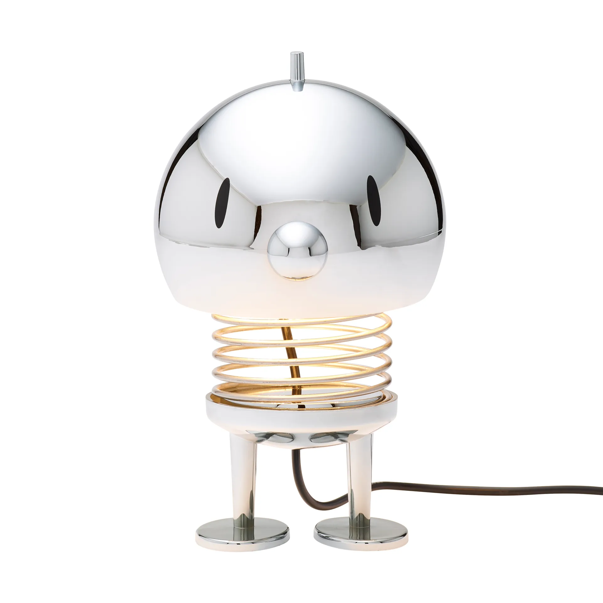 Lampada Hoptimist Bumble L 15 cm, Cromo Hoptimist