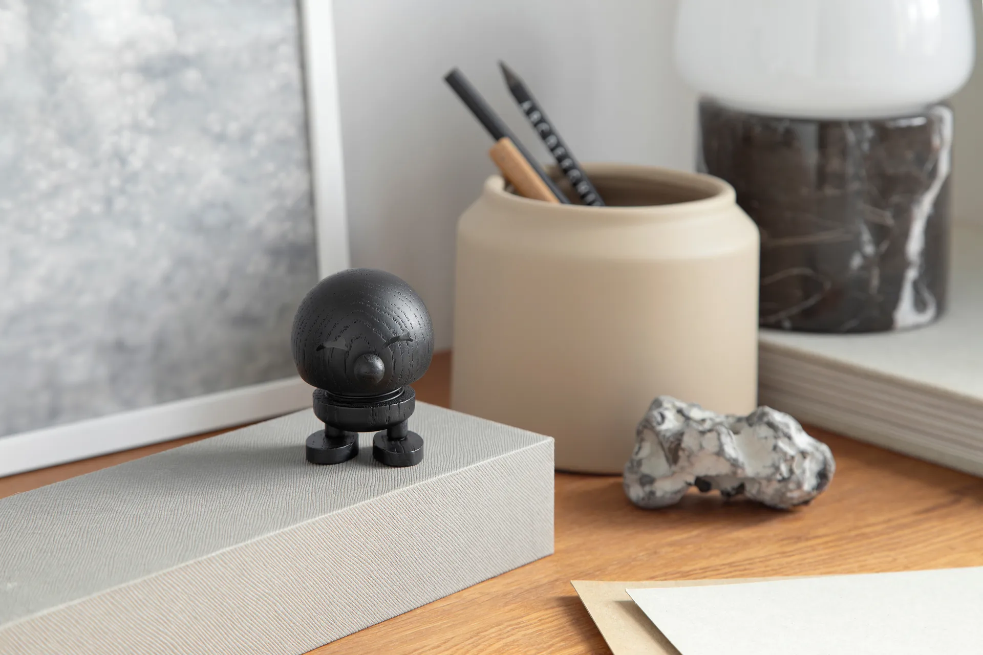 Personaggio Hoptimist Bimble S, Rovere tinto Hoptimist