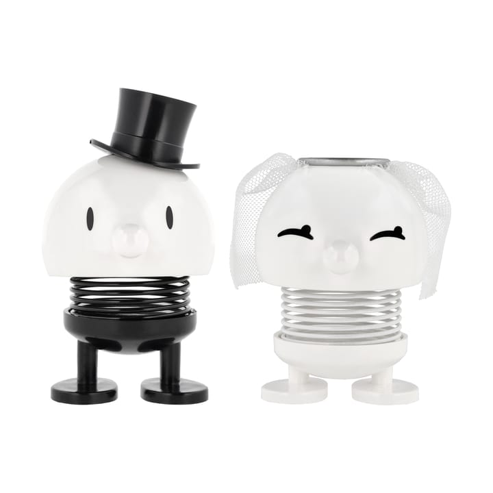 Personaggio Hoptimist Bride & Groom, 2 parti - Bianco - Hoptimist
