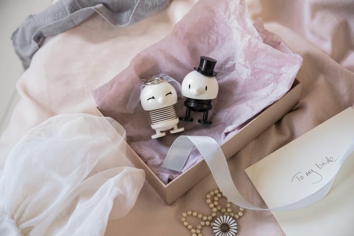 Personaggio Hoptimist Bride & Groom, 2 parti, Bianco Hoptimist