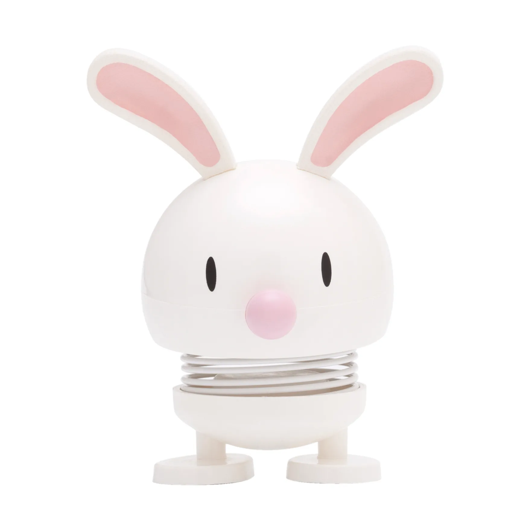 Personaggio Hoptimist Bunny 9 cm, Bianco Hoptimist
