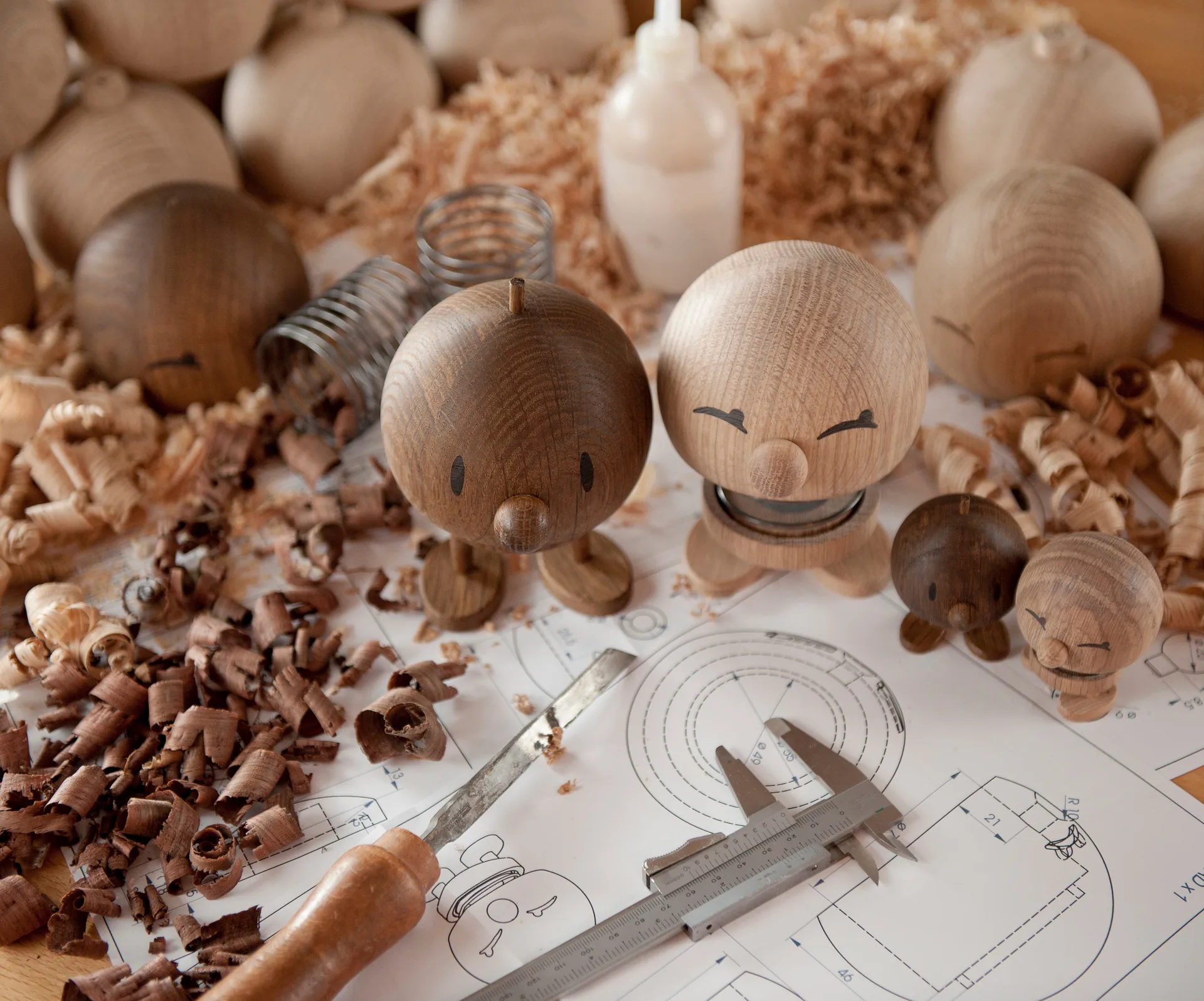 Personaggio Hoptimist IQ Bimble S, Rovere Hoptimist