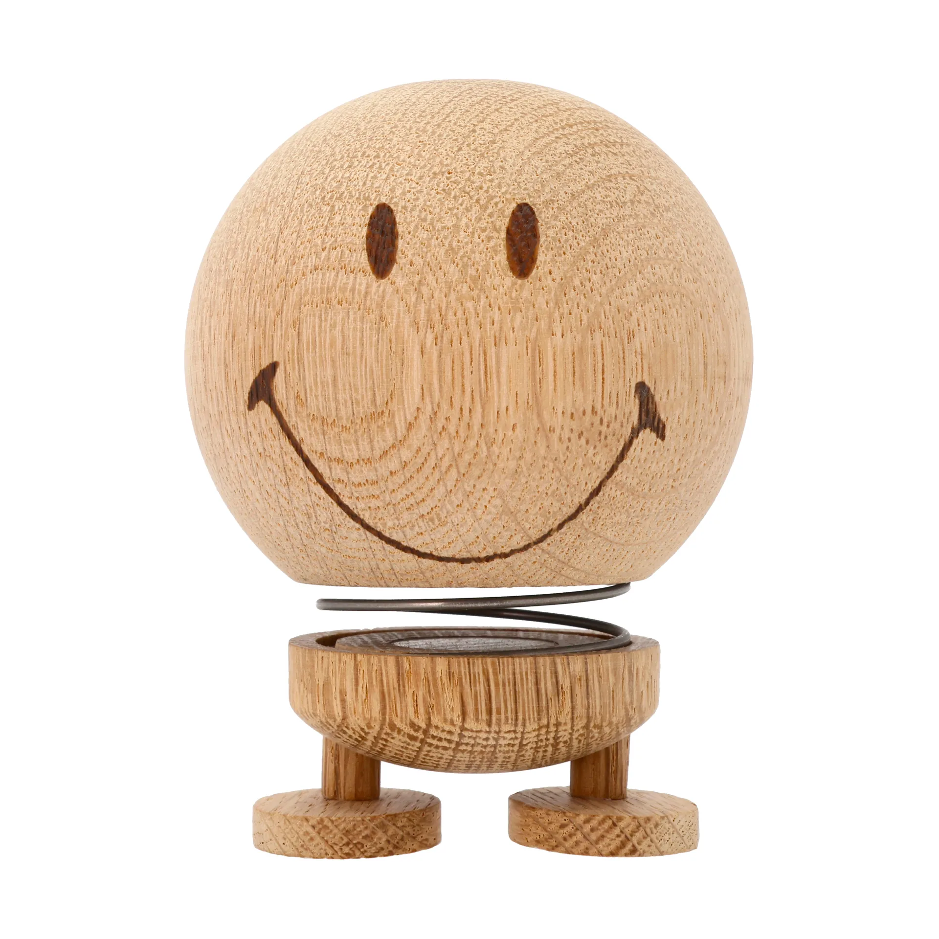 Personaggio Hoptimist Smiley M, Rovere grezzo Hoptimist