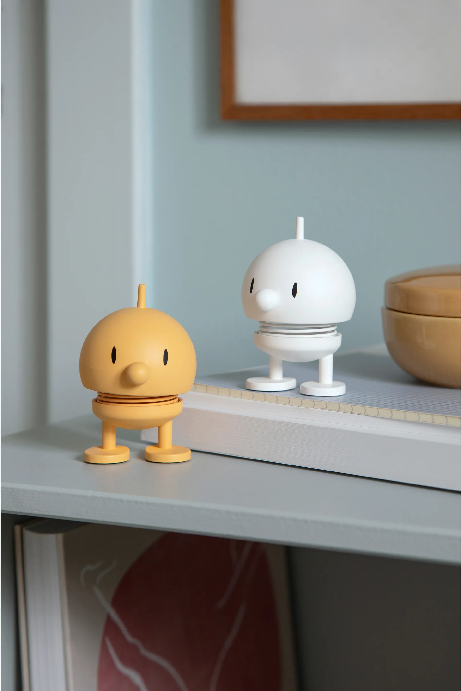 Personaggio Hoptimist Soft Bimble S, Bianco Hoptimist