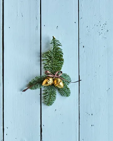 Acorn decorazioni da appendere 4-pack - Oro - House Doctor