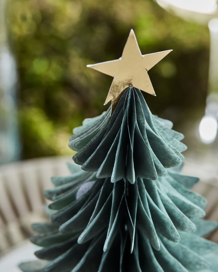 Albero decorativo di Natale 3 pezzi, Verde House Doctor