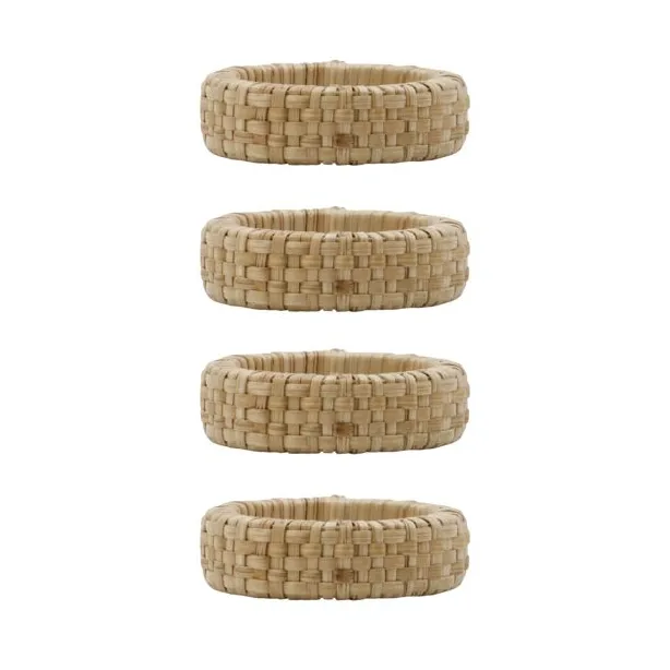 Anello per tovagliolo Kind Ø5 cm confezione da 4, Bambu House Doctor