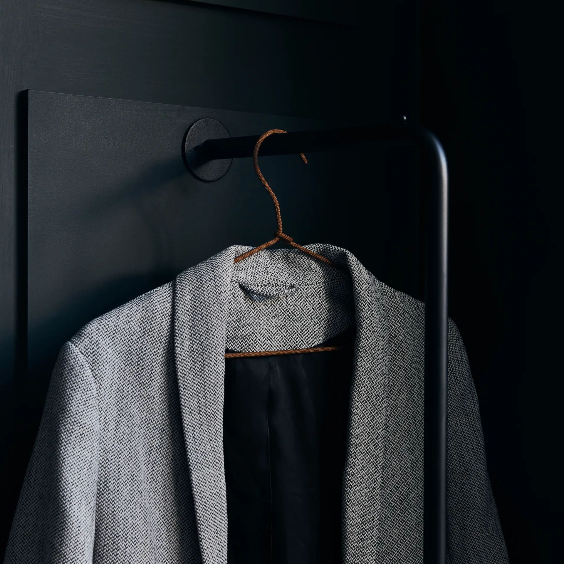 Appendiabiti Wire confezione da 3, marrone House Doctor