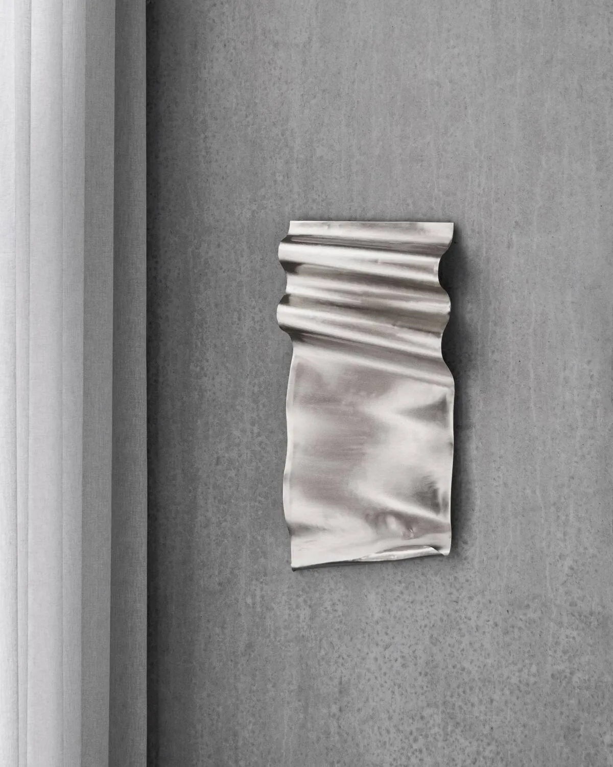 Arte murale Faha 30x30 cm, Finitura silver House Doctor