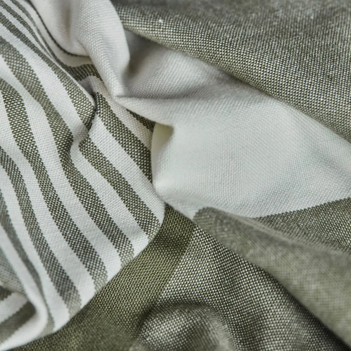 Asciugamano da cucina Cook 55x75 cm 2 pezzi, Verde oliva House Doctor