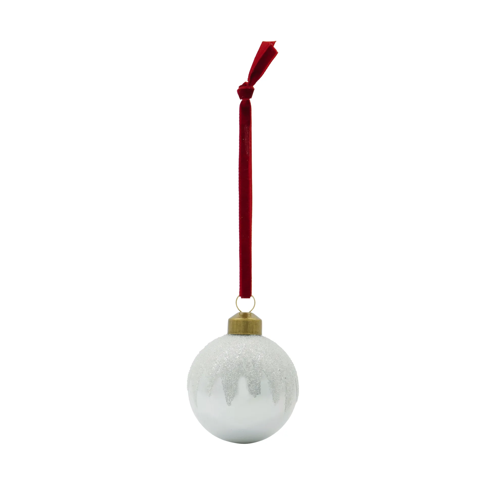 Bano palline di Natale 4-pack, Argento House Doctor