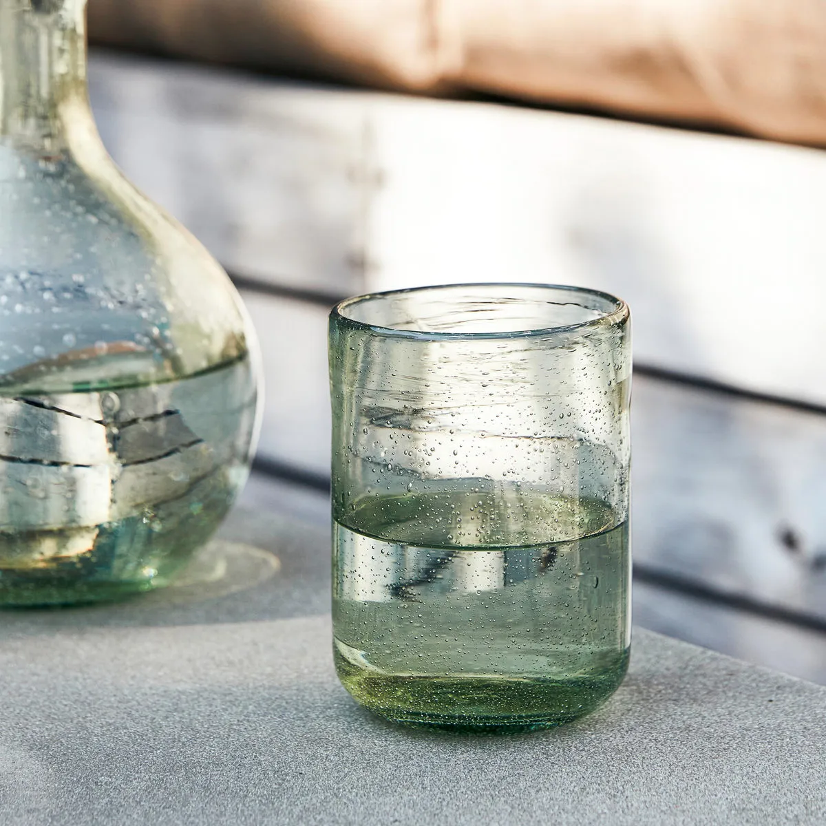 Bicchiere Rich confezione da 4, Verde chiaro House Doctor