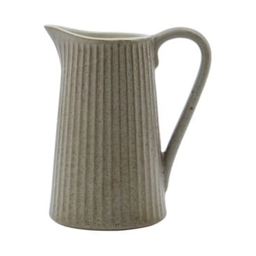 Brocca per latte Pleat 28 cl - Grigio-marrone - House Doctor