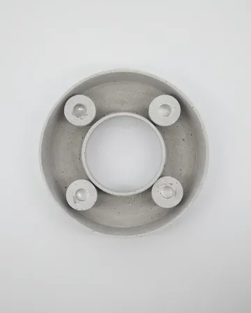 Candelabro dell'Avvento The Ring Ø26 cm - Grey - House Doctor
