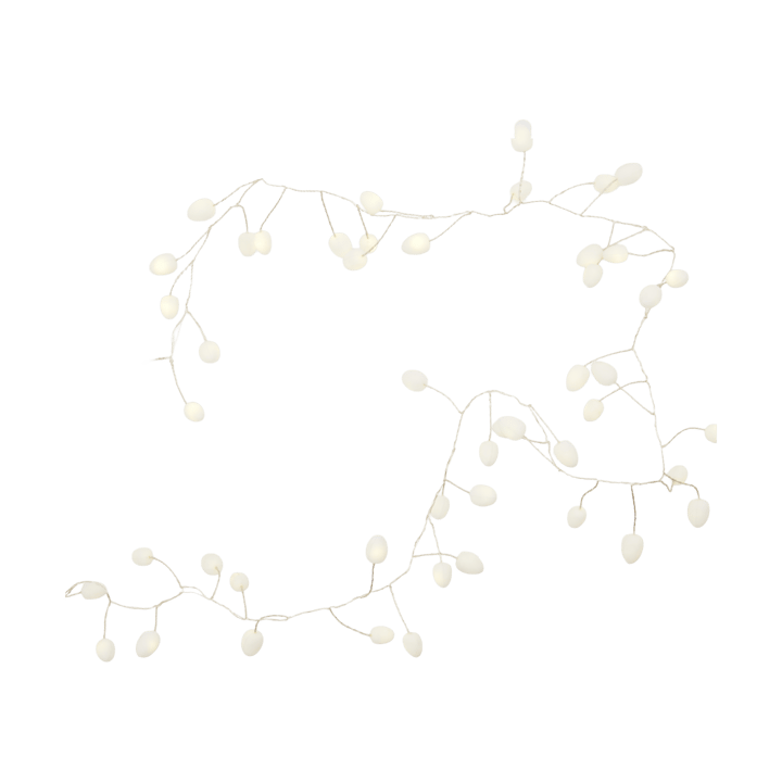 Catena luminosa Cher 250 cm - Bianco-argento - House Doctor