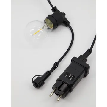 Catena luminosa House Doctor 840 cm - Nero - House Doctor