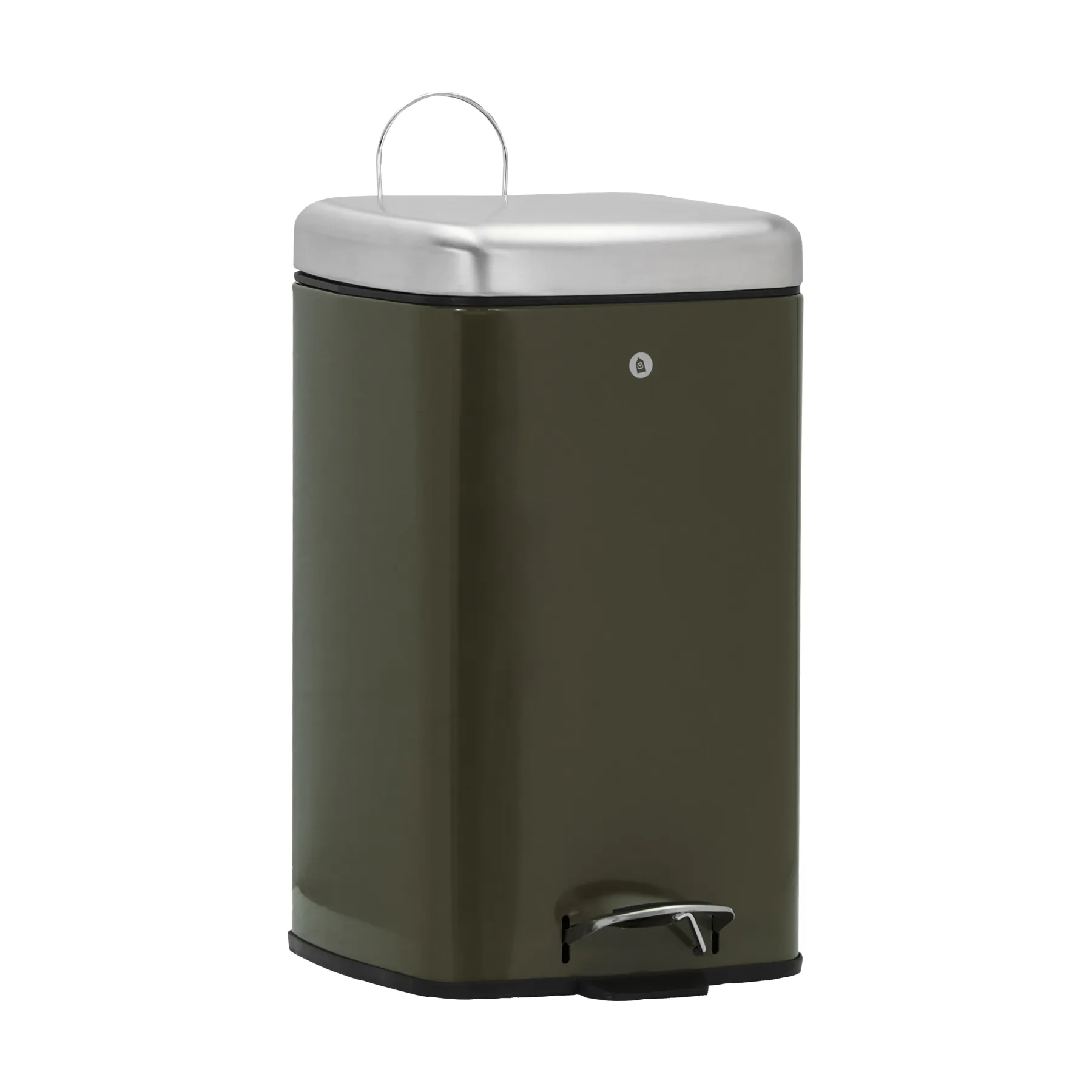 Cestino per la carta Sort, Verde scuro, 27×36×46 cm House Doctor