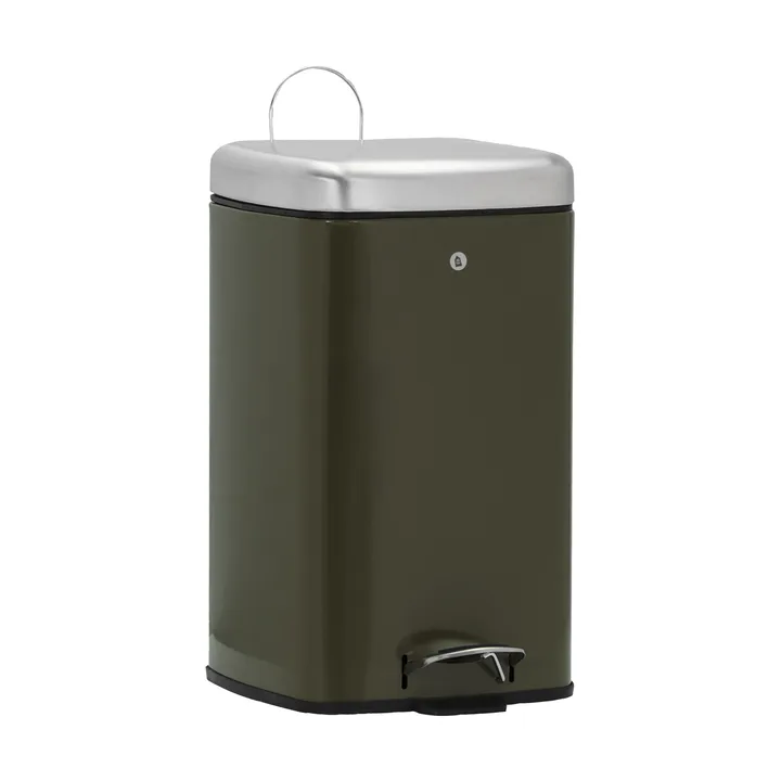 Cestino per la carta Sort - Verde scuro, 27×36×46 cm - House Doctor