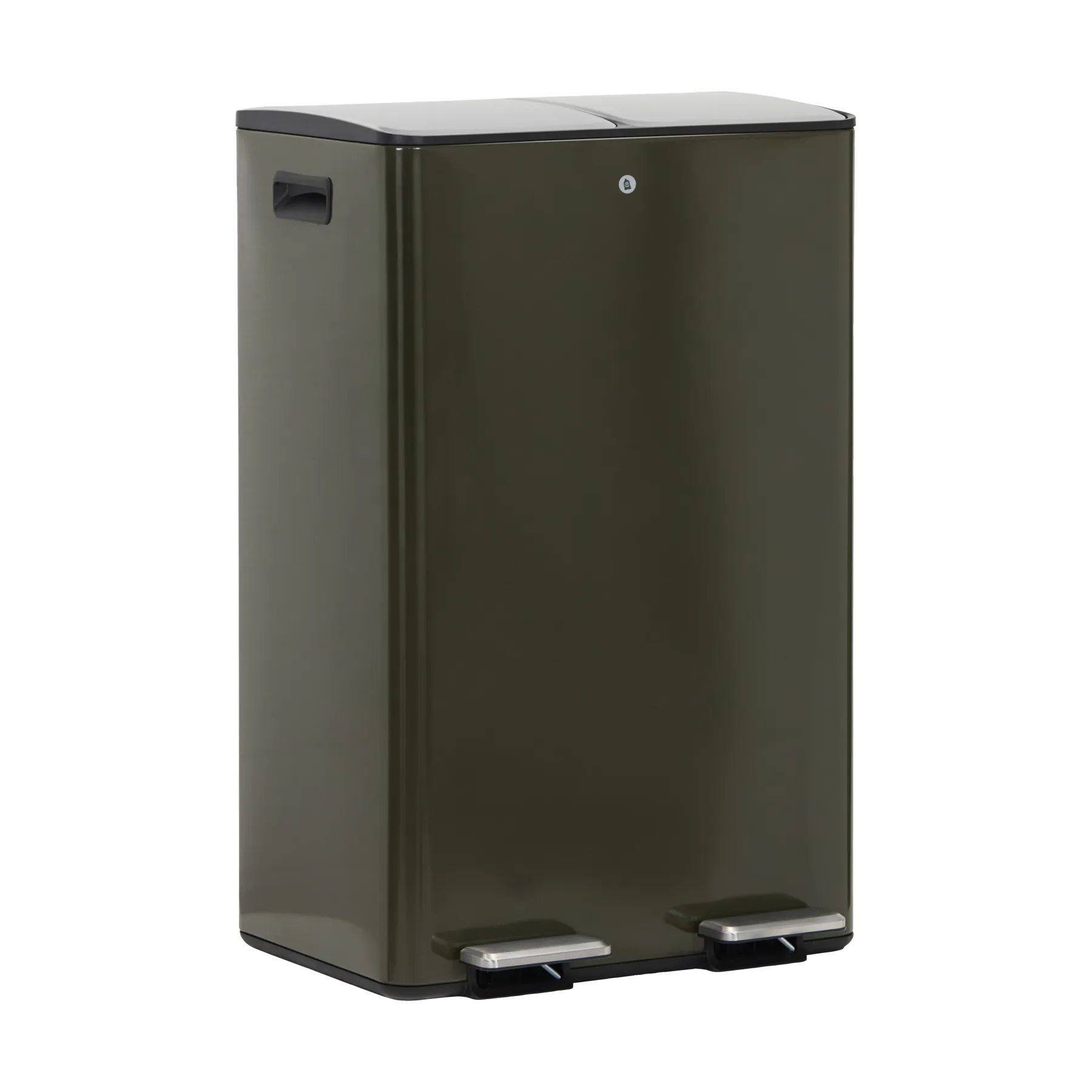 Cestino per la carta Sort, Verde scuro, 46x35,5x71 cm House Doctor