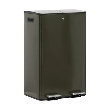 Cestino per la carta Sort - Verde scuro, 46x35,5x71 cm - House Doctor