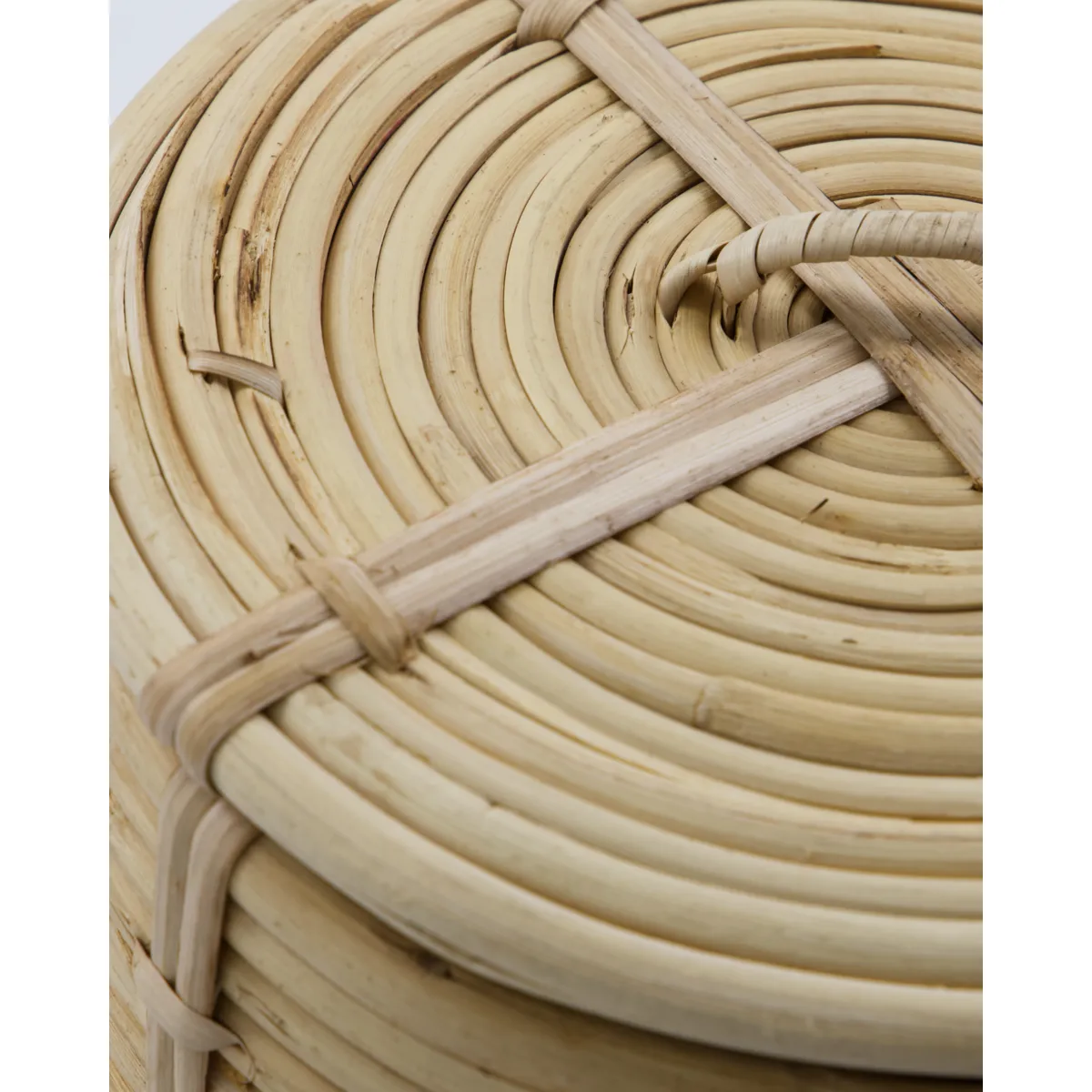 Cesto con coperchio House doctor 2 pezzi, Natura House Doctor