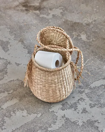 Cesto portaoggetti Isa Ø23 cm - Natura - House Doctor