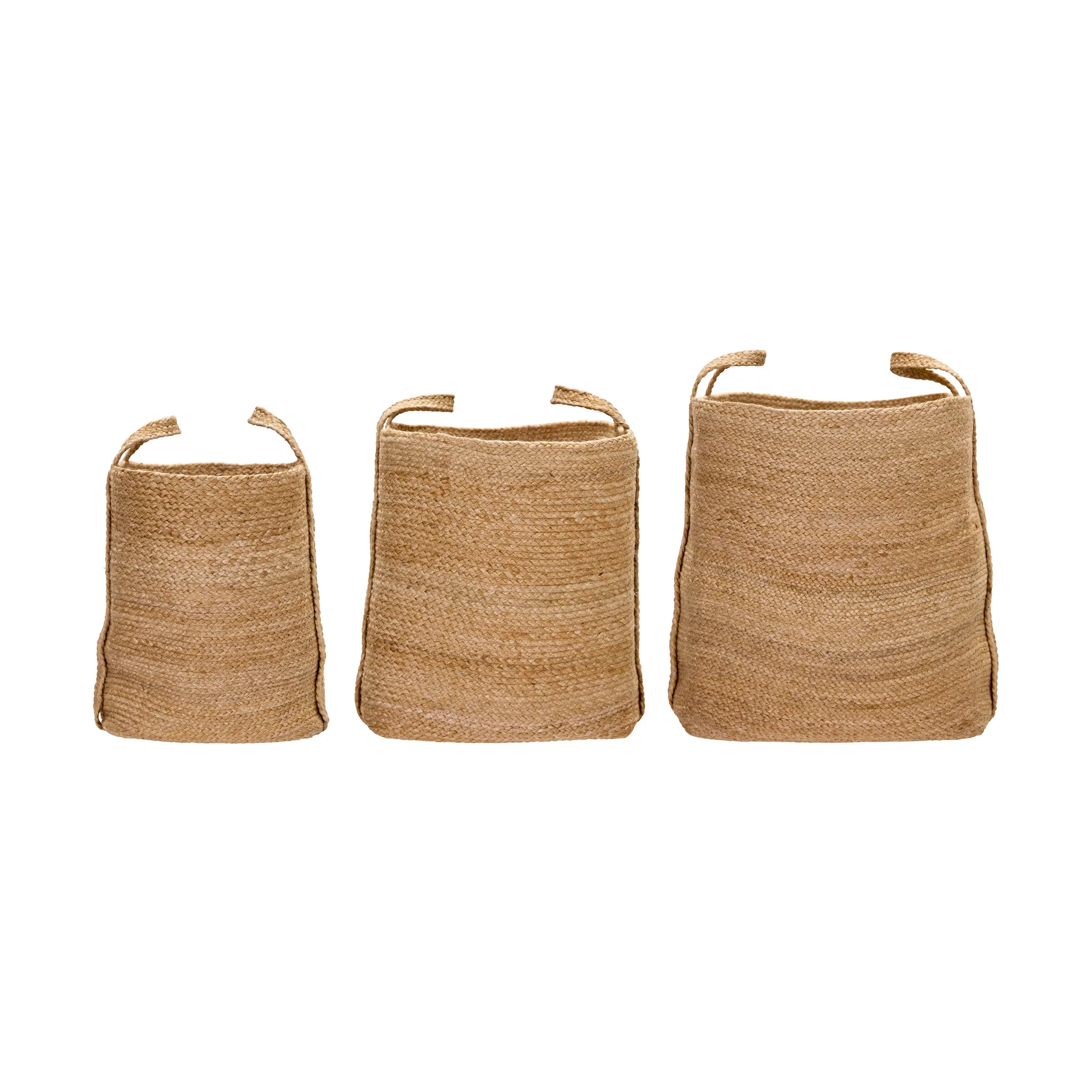 Cesto portaoggetti Stella 3 pezzi, Naturale   House Doctor