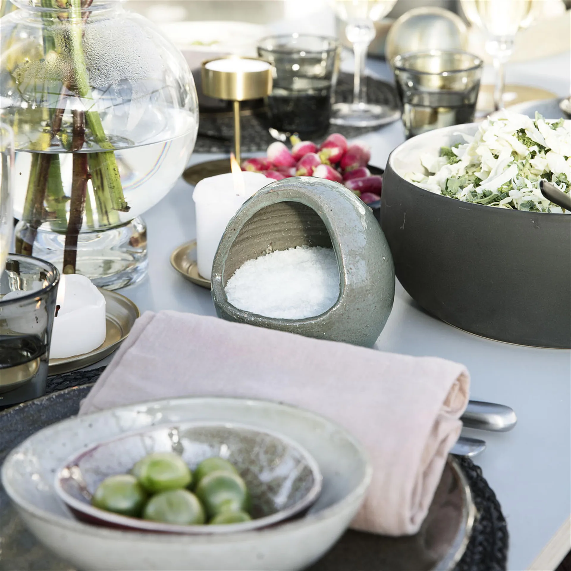 Ciotola Lake grigio, 13,3 cm House Doctor