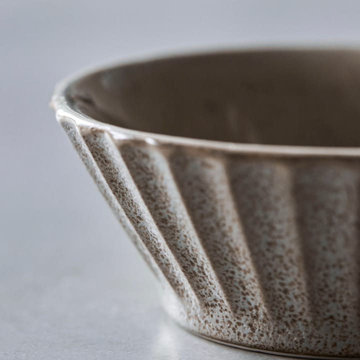 Ciotola Pleat Ø15 cm, Grigio-marrone House Doctor