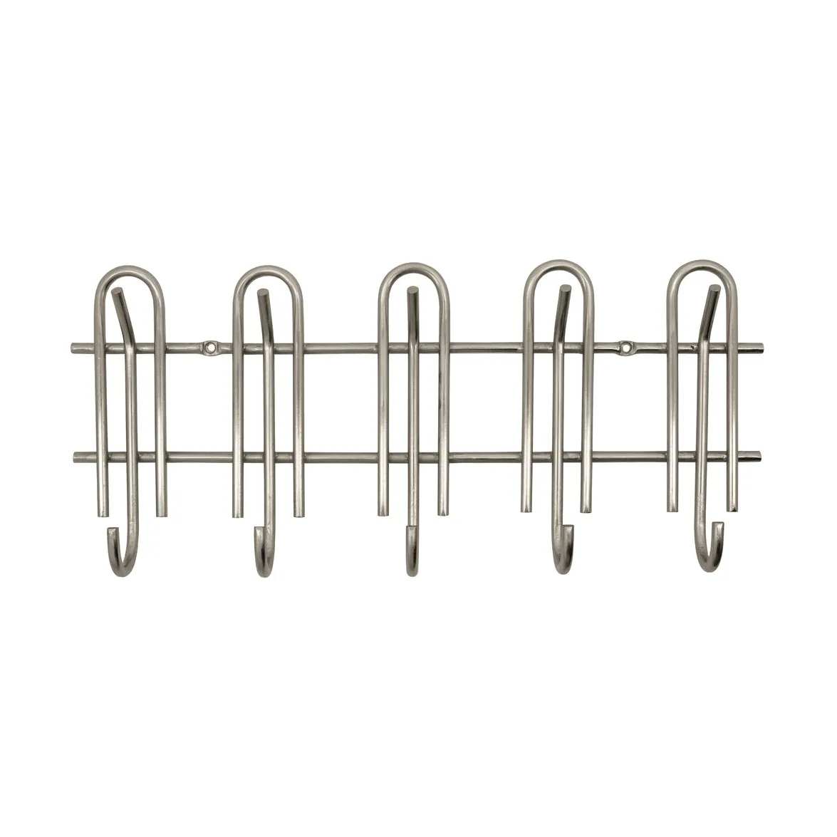 Cleo appendiabiti, Finitura argento, 50x5,5x22 cm House Doctor