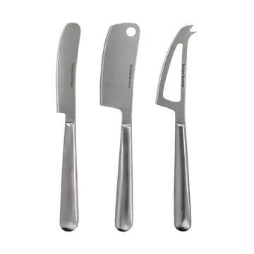 Coltelli per formaggio 3 pezzi - Argento - House Doctor
