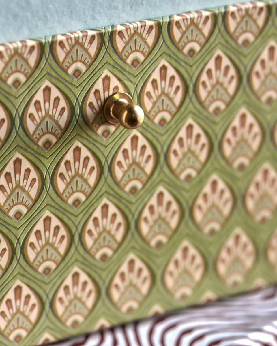 Contenitori rosso-khaki Keep , 2 pezzi House Doctor