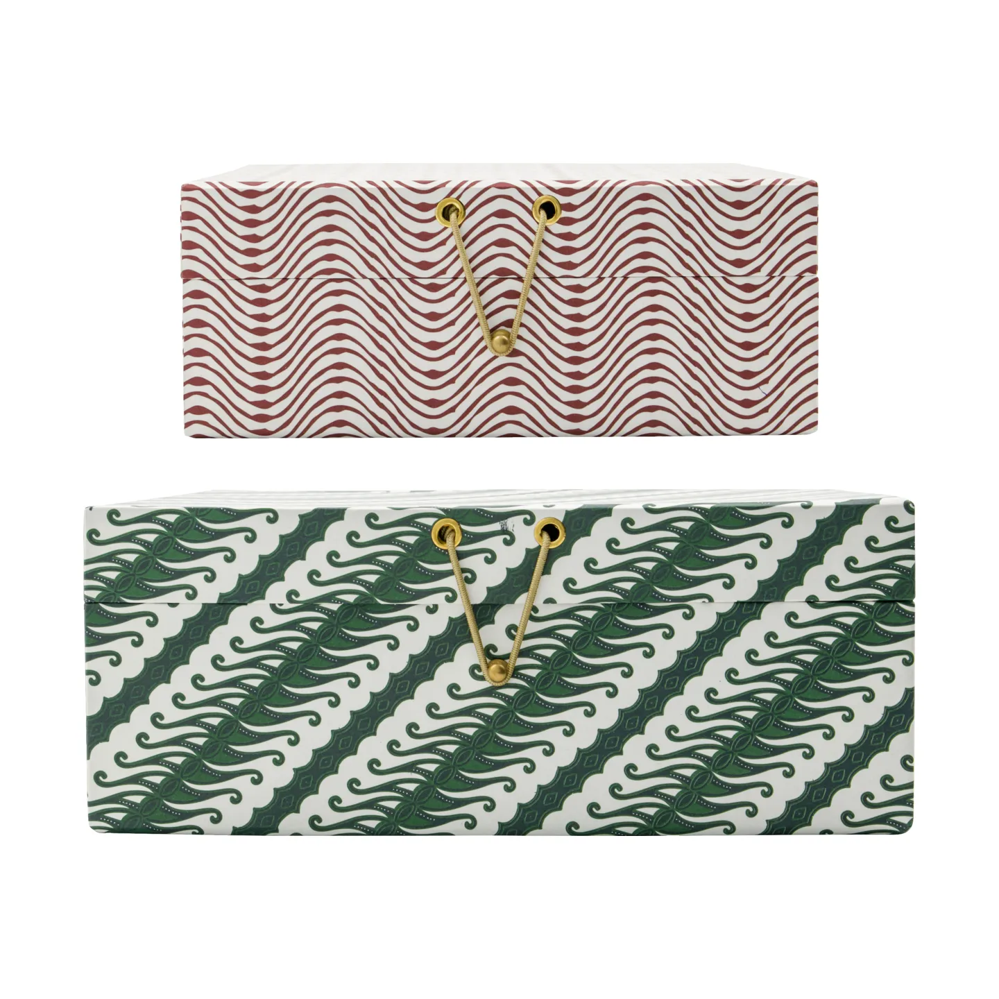 Contenitori rosso-verde Keep , 2 pezzi House Doctor