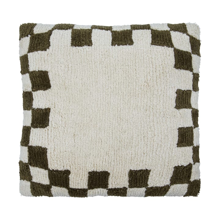 Copricuscino Chess  - Verde-off-White, 50x50 cm - House Doctor