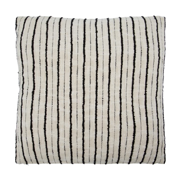 Copricuscino Lines 50x50 cm - Nero-off-white - House Doctor